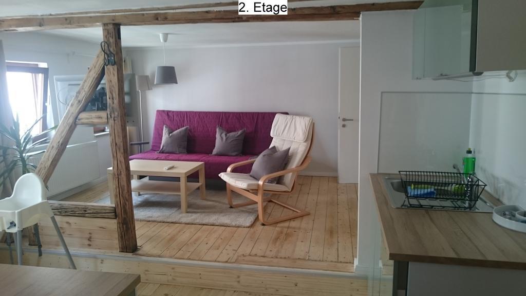 Apartment Pension Sternchen แอร์ฟวร์ท ภายนอก รูปภาพ